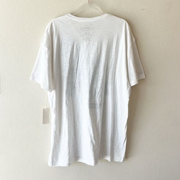 NWT Ecko Unltd V Neck White Tee Top - Picture 4 of 5